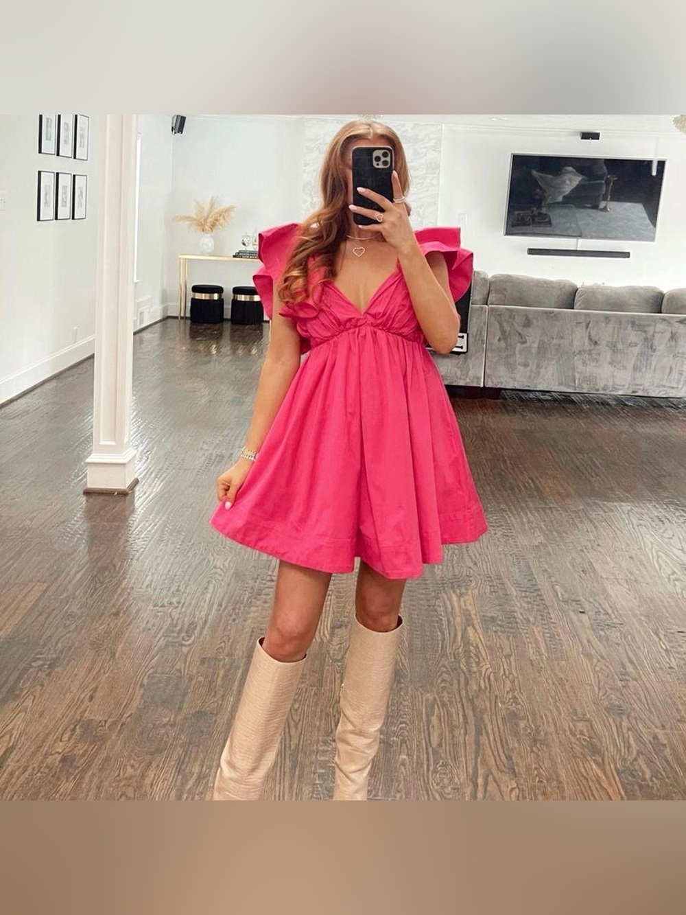 $248 For Love & Lemons Clementine Mini Dress
Size XXS NWT - Picture 7 of 7